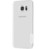 Ốp lưng silicon Nillkin dành cho Samsung Galaxy S7 Edge (Trắng trong)
