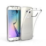 Ốp lưng silicon OU case cho Samsung Galaxy S6 EDGE PLUS (Trong suốt)
