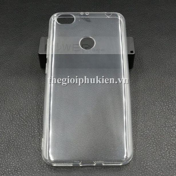 Ốp lưng Silicone dẻo trong cho Xiaomi Redmi Note 5A Prime - Hàng nhập khẩu