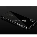 Ốp lưng Silicone dẻo trong suốt cho iPhone X - Hàng nhập khẩu