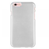 Ốp lưng silicone I Jelly Metal iPhone 6 plus  6s plus (Bạc) - Hàng nhập khẩu