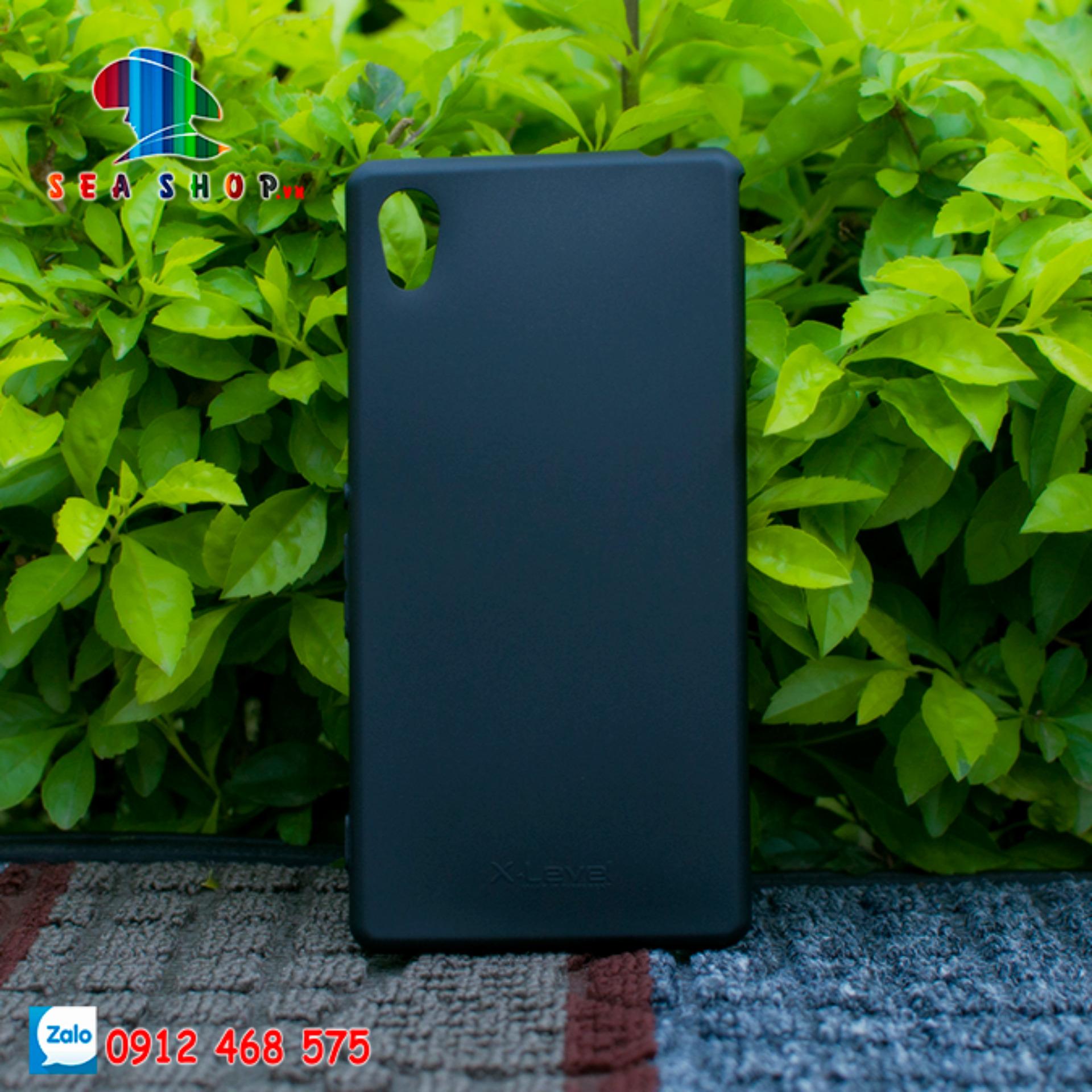 Ốp lưng Sony Xperia M4 Aqua silicon đen XLEVEL