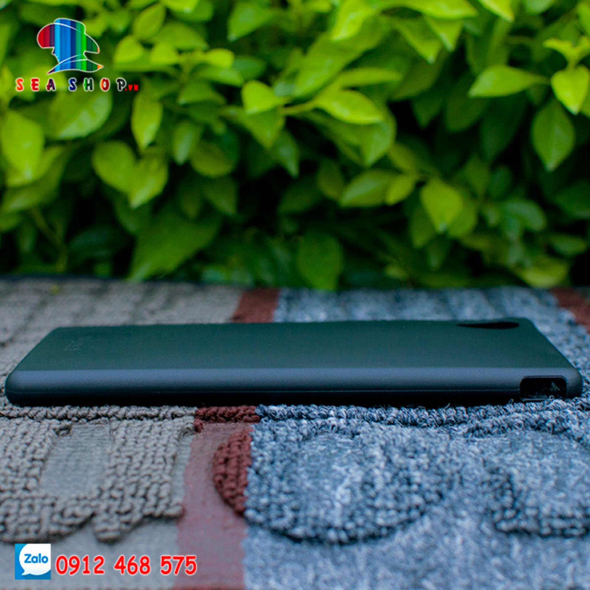 Ốp lưng Sony Xperia M4 Aqua silicon đen XLEVEL
