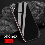 Ốp lưng Sulada lưng kính trong suốt cho Iphone X