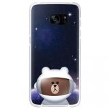 Ốp lưng X Line Friends cho Samsung Galaxy S7 (Đen)