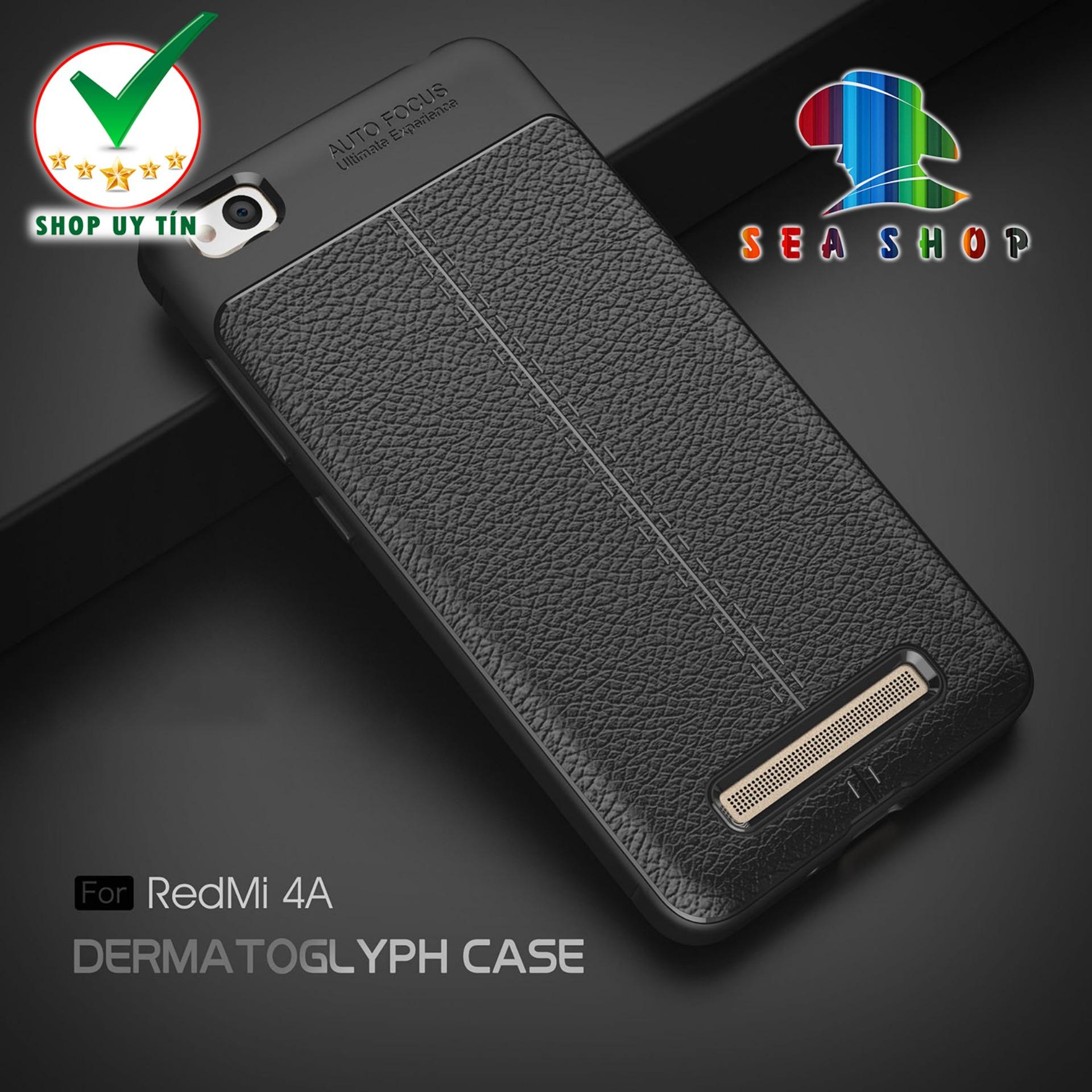 Ốp lưng Xiaomi Redmi 4A vân da Auto Focus loại I