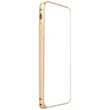 Ốp viền đính đá Coteetci dành cho iPhone 6 (Vàng)