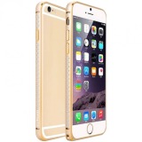 Ốp viền đính đá Coteetci dành cho iPhone 6 (Vàng)