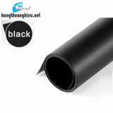 Phông nền chụp sản phẩm - nhựa PVC màu đen (1m* 1m)