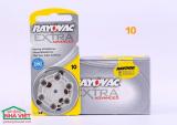 PIN MÁY TRỢ THÍNH RAYOVAC A10 EXTRA ADVANCED