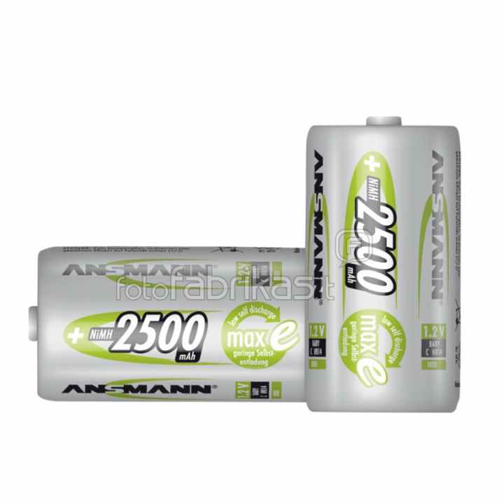 Bộ 2 Pin Trung Sạc Ansmann C2500