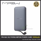 [HCM]Pin sạc dự phòng MIPOW Power Cube 10000 mAh (Xám)