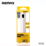 Pin sạc dự phòng Remax Power Box MINI ONE 2400mAh (Trắng)
