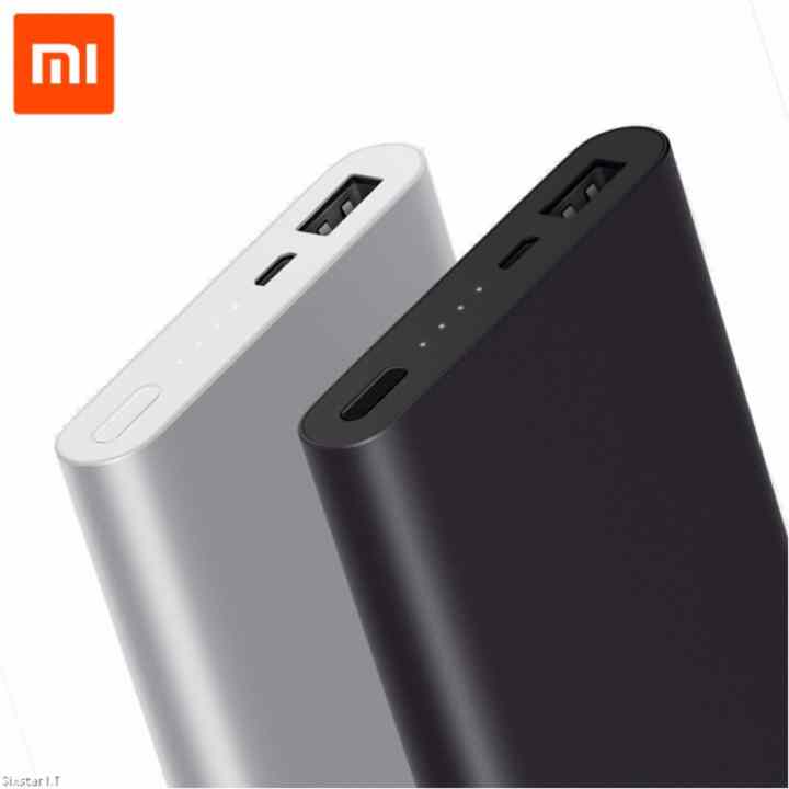 Pin sạc dự phòng Xiaomi Power Bank Gen 2 10000mAh (Đen) - Hãng phânphối chính thức