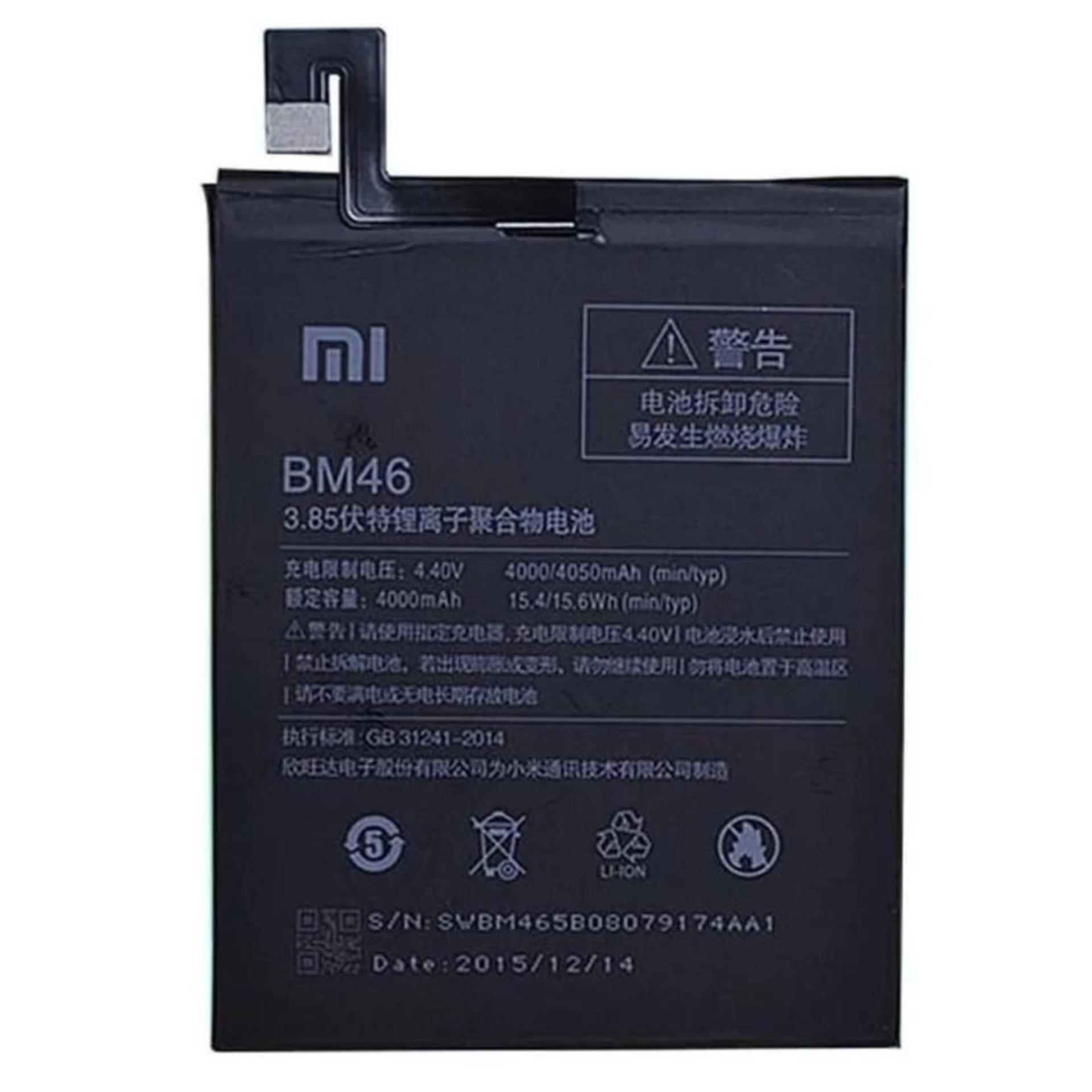 Pin xịn bm46 dành cho xiaomi redmi note 3 -