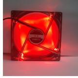 QUẠT CASE 12*12 SAMA LED (ĐỎ) KÈM ỐC
