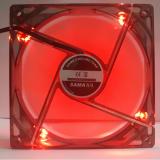 QUẠT CASE 12*12 SAMA LED (ĐỎ) KÈM ỐC
