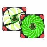 [HCM]Quạt Case AgeCooler 120MM 15 Led siêu sáng (xanh lá)