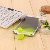 Quạt mini 2 cánh Silicon cổng điện thoại Android, Windows Phone (Xanh lá)