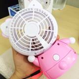 [HCM]Quạt sạc USB mini để bàn hình mèo