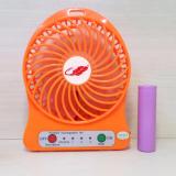 [HCM]Quạt USB mini 3 tốc độ gió có đèn Led siêu sáng
