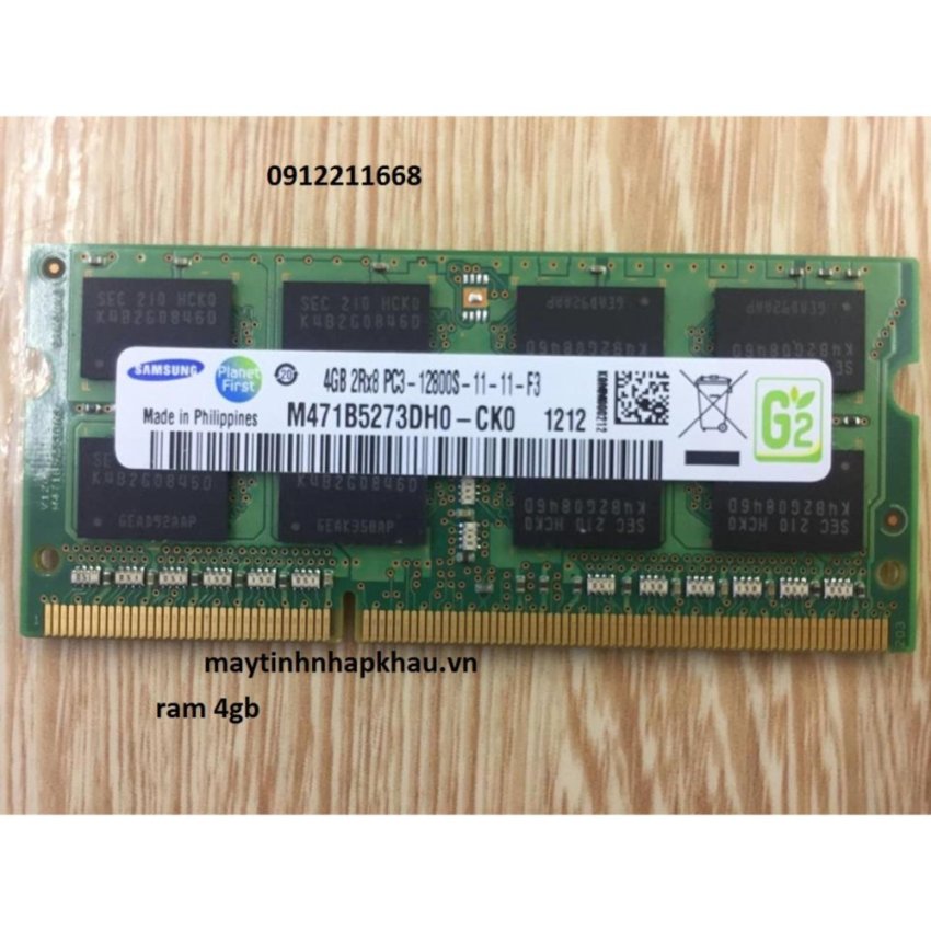 Ram 4g pc3l ddr3 samsung for laptop - hàng nhập khẩu