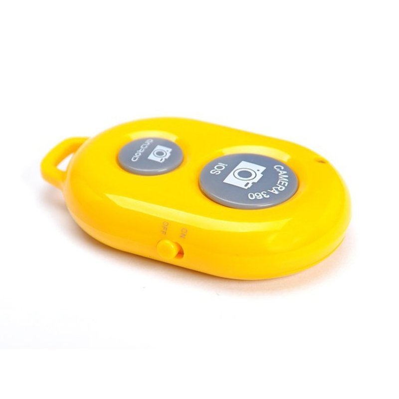 Remote chụp ảnh cho điện thoại Bluetooth Shutter (Vàng)