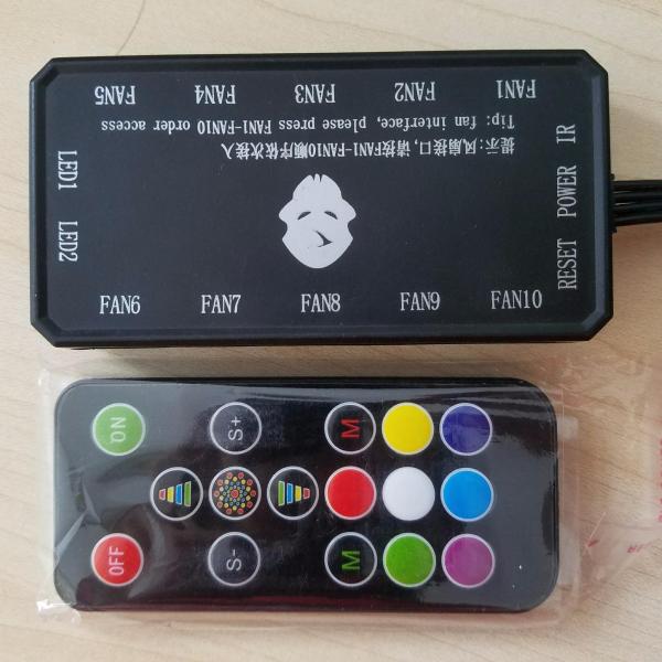 Bảng giá remote + hub điều khiển fan Coolman Sunshile RGB Phong Vũ