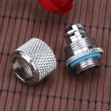 G1/4 External Fitting Thread for 9.5 X 12.7 mm PC Water Cooling System Tube(Silver)-Point - intl
