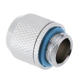G1/4 External Fitting Thread for 9.5 X 12.7 mm PC Water Cooling System Tube(Silver)-Point - intl