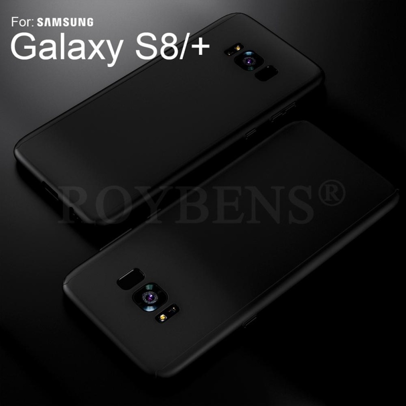 Roybens FULL Shockproof Hybrid Hard Armor BUMPER Case Cover for Samsung Galaxy S8 Black - intl