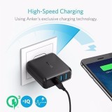 [HCM]Sạc ANKER PowerPort Speed 2 cổng 39w Quick Charge 3.0 (Đen)