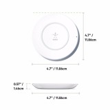 [HCM]SẠC KHÔNG DÂY BELKIN BOOST↑UP™ (màu trắng) dành cho IPHONE 8 IPHONE X 7.5W (sạc nhanh)