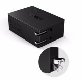 Sạc nhanh Aukey PA-T2 Quick Charge 2.0 3 cổng sạc USB ( Đen)