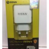Sạc Nhanh TITAN 2 Cổng (2017 Có LED)