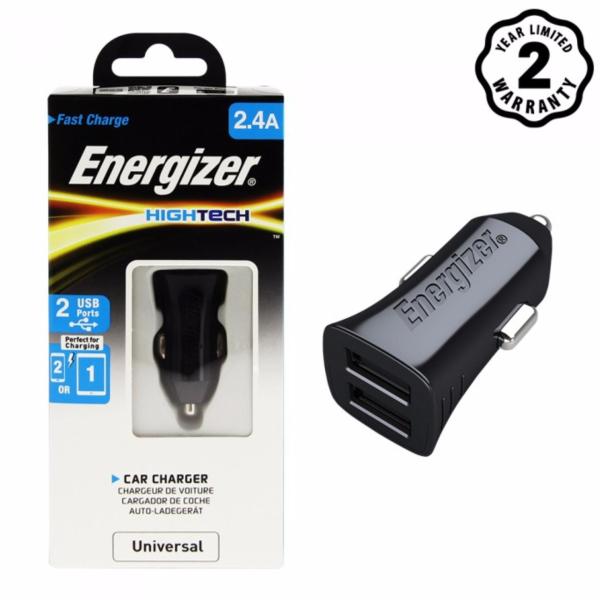 Sạc Ô tô Energizer 2 cổng USB 2.4A cho xe hơi - DCA2BH