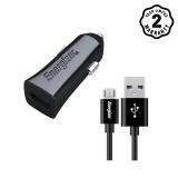 Sạc ô-tô Energizer Quick Charge 2.0 (Đen) + Kèm cáp MicroUSB