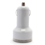 [HCM]Sạc xe hơi 2 cổng USB  (Trắng)