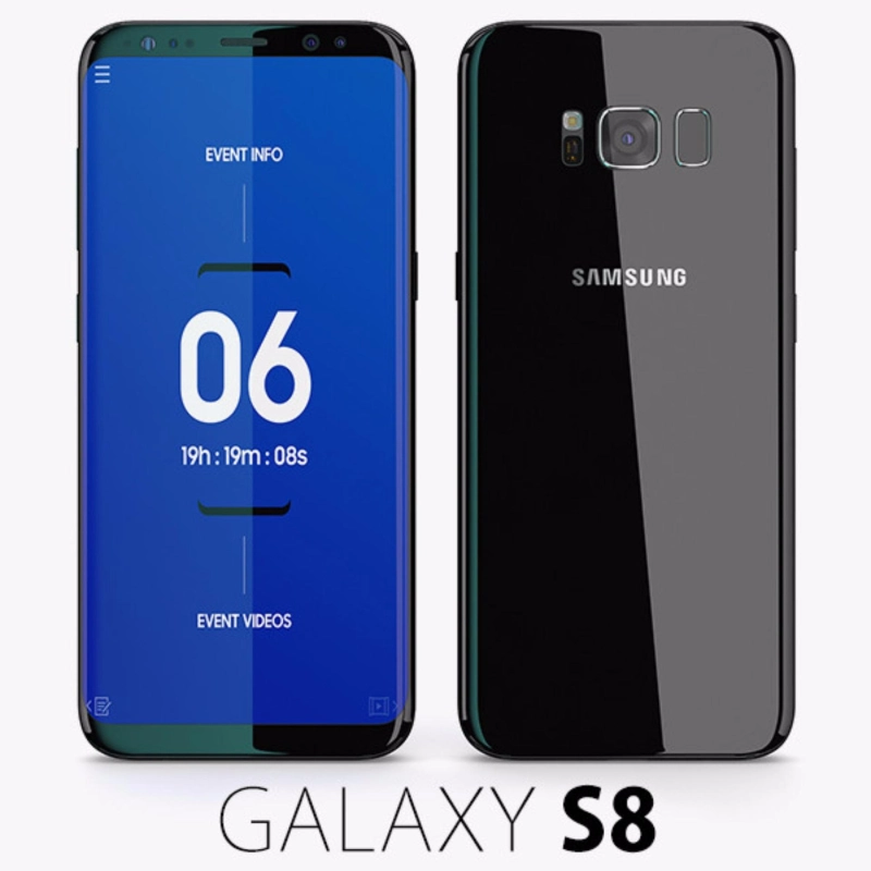 Samsung Galaxy S8 64GB ( Đen ) - Hàng nhập khẩu + Tặng Ốp lưng chống sốc Iron Man