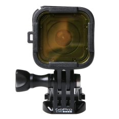 Standard Housing Scuba Accessory Diving Filter For Goprohero4 Session (Yellow)&Nbsp; - intl