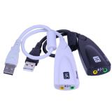 Sound 5Hv2 7.1 External USB Sound Card 5hv2 Audio Sound Card Adapter for Laptop PC Virtual Channel Sound Track