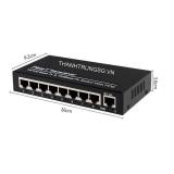 Switch 8 port PoE + 1 Lan 100Mbps