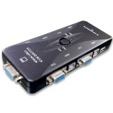 Switch KVM MANUAL 4 PORT CỔNG USB cao cấp