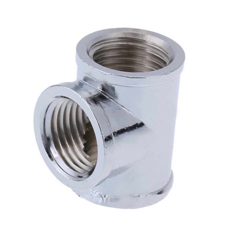 Bảng giá T-Shape 3 Way G1/4 Water Pipe Connector Part for PC Water Cooling System (Silver) - intl Phong Vũ