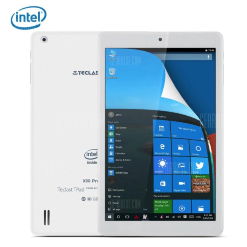 Tablet Teclast x80 Pro 4K, Cherry Trail x5 Z8350 (win10/android) + tặng bao da bàn phím