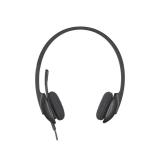 Tai nghe chụp tai USB Logitech H340 (Đen)