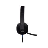 Tai nghe Logitech USB có mic H540 (Đen)