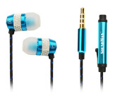 Tai nghe nhét tai có dây SoundMax AH306S (Xanh)