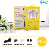 Tai nghe thể thao Bluetooth 4.1 Caldecott BT-52 (trắng)