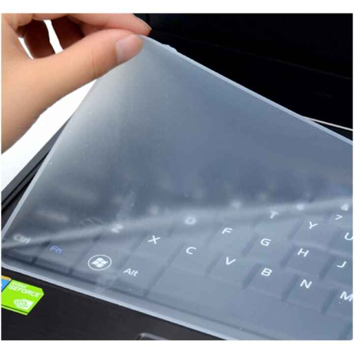 Tấm Dán Bàn Phím Silicon Cho Laptop 15 -16inch, Chống Bụi, Tràn Chất Lỏng